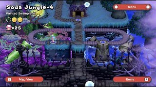 Soda Jungle 4 Secret Exit  How to get to the Soda Jungles Boss in New Super Mario Bros U Deluxe [upl. by Orelle]