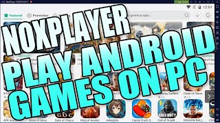 How To Install NoxPlayer In Windows 10 Tutorial  Play Android Games For Free On Your PC Or Laptop [upl. by Ruelle]