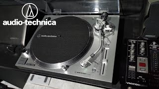 Unboxing desembalando AudioTechnica ATLP120XUSB [upl. by Cirdes]