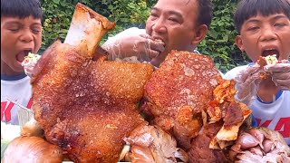 OUTDOOR COOKINGCRISPY PATA [upl. by Nawd]