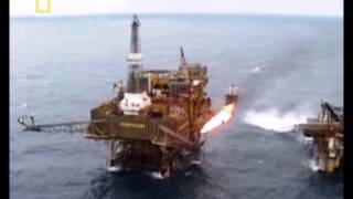 Explosion in the North Sea Piper Alpha Disaster [upl. by Keemahs]