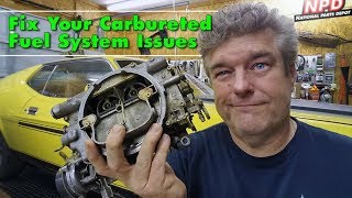 How To Fix Your Fuel System When The Carburetor isnt getting Gas Episode 419 Autorestomodjpg [upl. by Giess899]