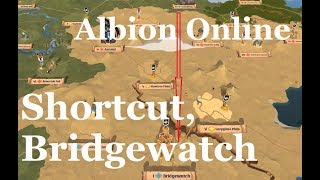 Albion Online  Caerleon to Bridgewatch fast almost safely [upl. by Imelida]