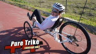 Recumbent Trike concept  PurePedalcom [upl. by Sekofski]