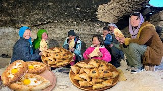 Traditional Afghan Tandoori Naan  Village Bread Making in Afghanistan  Afghanistan Village Life [upl. by Aicinad]