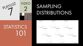 Statistics 101 Sampling Distributions [upl. by Devaj]