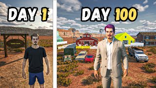 I Played 100 Days In Ranch Simulator Southwest [upl. by Milissa]