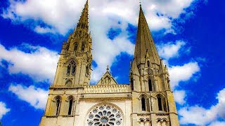 A Walk Around the Cathedral At Chartres France [upl. by Yemiaj444]