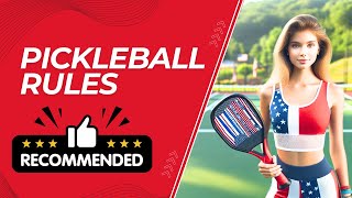 Pickleball Rules  How to play Pickleball  Beginners Guide [upl. by Anauqat905]