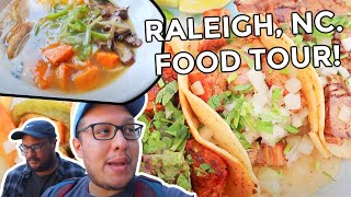 DELICIOUS 😋 Raleigh NC Restaurant FOOD TOUR Best Food In RALEIGH 2021 [upl. by Kramer]