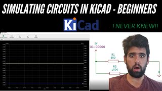 KiCad Tutorial  How to simulate circuits in KiCad for beginners [upl. by Gabler]