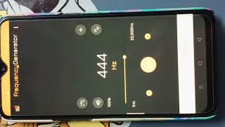 use of the frequency generator app part 1 [upl. by Michi617]