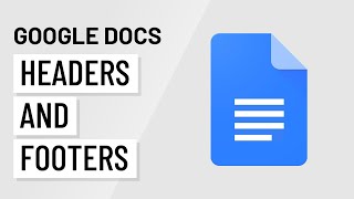 Google Docs Headers and Footers [upl. by Einad457]