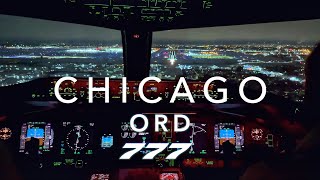 CHICAGO  BOEING 777 LANDING 4K 60P [upl. by Wiseman]