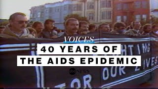 HIV survivors reflect on 40 years of AIDS epidemic l ABC News [upl. by Aryc405]