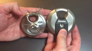 203 Master Magnum M50XD Disc Padlock Picked [upl. by Joaquin]