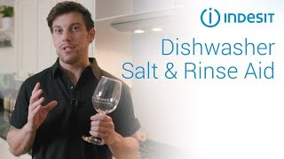 Dishwasher salt amp rinse aid explained  by Indesit [upl. by Marty588]