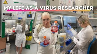 VLOG My Life in the Laboratory Virus amp Vaccine Research [upl. by Gesner924]