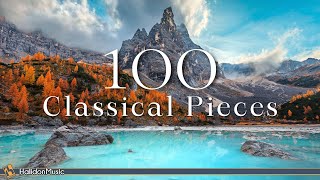 Top 100 Classical Music Pieces [upl. by Gurney]