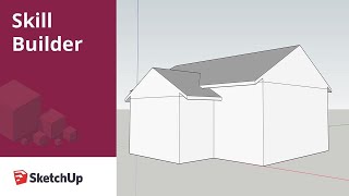 Constructability modeling with SketchUp Roof modeling [upl. by Matronna]