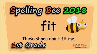 1st Grade Spelling Bee Training Video [upl. by Ohara]