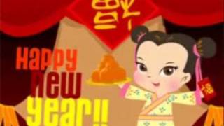 《新年好》Happy New Year with lyrics and English translation [upl. by Ritchie]