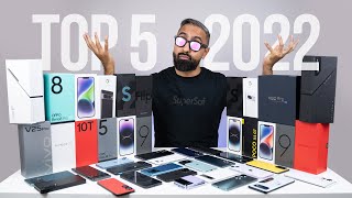 Top 5 BEST Smartphones of 2022 [upl. by Hoxsie]