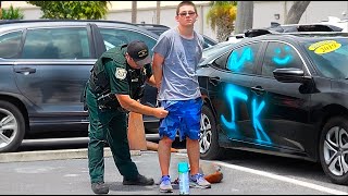 Vandalizing Dealership Cars Prank [upl. by Iago]