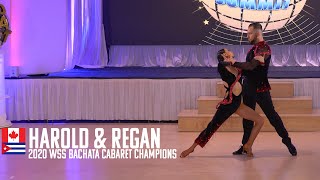 Harold amp Regan  2020 WSS Professional Bachata Cabaret Champions [upl. by Yeslah454]