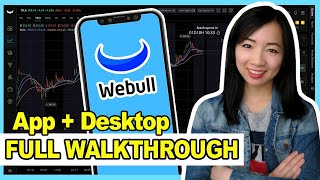 Webull App Tutorial  FULL WALKTHROUGH  Webull review [upl. by Patterman]