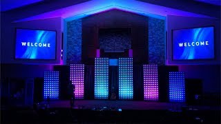 A modern church stage design idea and how we did it [upl. by Mudenihc]