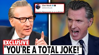 Bill Maher Takes Down Gavin Newsom in Heated Debate—Audience Left Stunned [upl. by Laenaj]