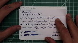 Diamine Oxford Blue Fountain Pen Ink fountainpenink fountainpens [upl. by Vey]