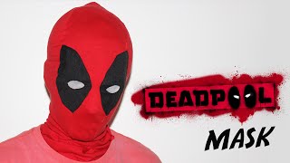 How to Make a Deadpool Mask [upl. by Platto286]