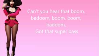 Nicki Minaj  Super Bass Lyrics [upl. by Brainard]