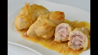 Involtini di pollo in umido CHE DELIZIA [upl. by Eisaj]