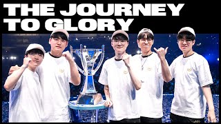 T1 The Journey For Glory  Worlds 2023 [upl. by Luaped]