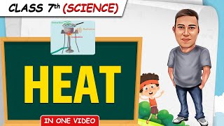 Heat  Full Chapter in 1 Video  Class 7th Science  Junoon Batch [upl. by Gatias]