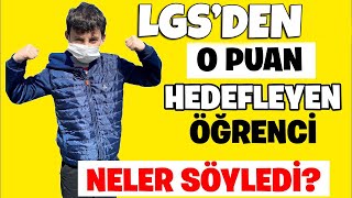 LGSde 0 PUAN Hedefleyen Öğrenci Neler Söyledi [upl. by Esinyl]