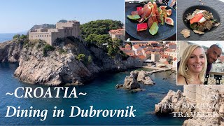 Best Restaurants in CROATIA Dubrovnik Edition [upl. by Micro23]