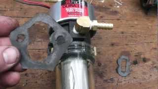 How to Change a Diesel Mechanical Fuel Pump to an Electric Pump [upl. by Halie]