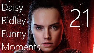 Daisy Ridley Funny Moments 21 [upl. by Lerual]