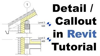 Detail  Callout in Revit Tutorial [upl. by Trelu204]