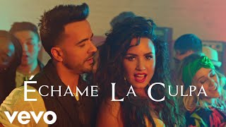 Echame La Culpa English Lyrics [upl. by Eanrahc860]