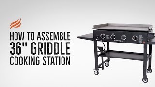 Blackstone 36quot Griddle Assembly [upl. by Solokin]