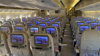 EmiratesBoeing 777300ER A6EGH  interiors Quick View [upl. by Suoivatco]