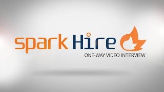 What is a OneWay Video Interview presented by Spark Hire [upl. by Reffinej]