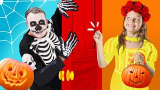 This is the way after Halloween Holiday  Kids Song amp Nursery Rhymes by Maya and Mary [upl. by Attenod50]