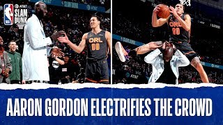 Aaron Gordon OVER Tacko In The ATTSlamDunk Contest [upl. by Abert]