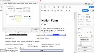 How to Edit Form Fields using Acrobat DC and Save for Reader Users [upl. by Aitnis574]